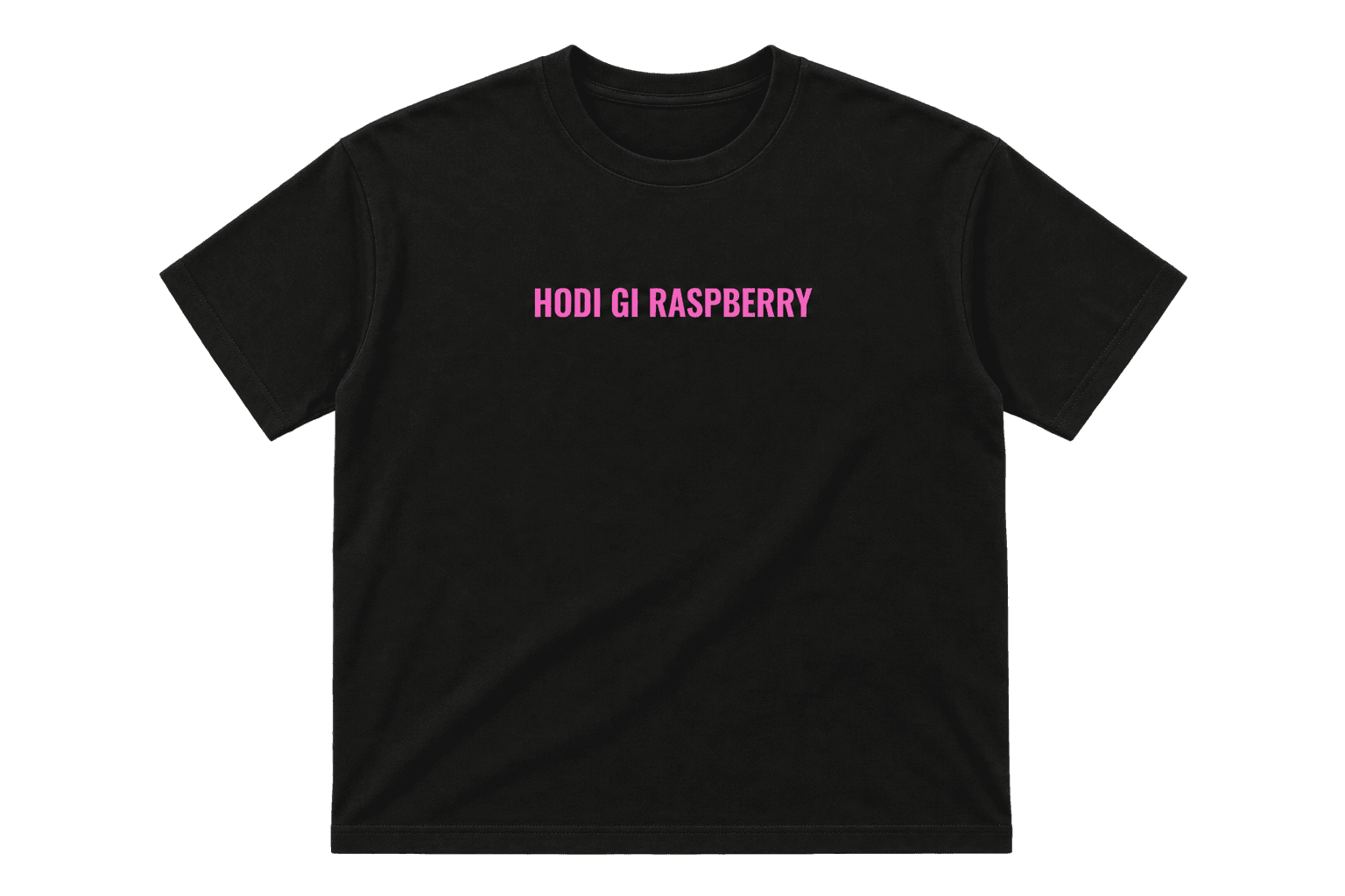Hodi Gi Raspberry Tee in Midnight